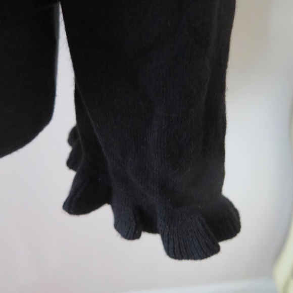 Tory Burch Ruffle Edge Polo Sweater - Picture 5 of 10